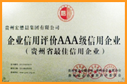 貴州最佳信用企業(yè)